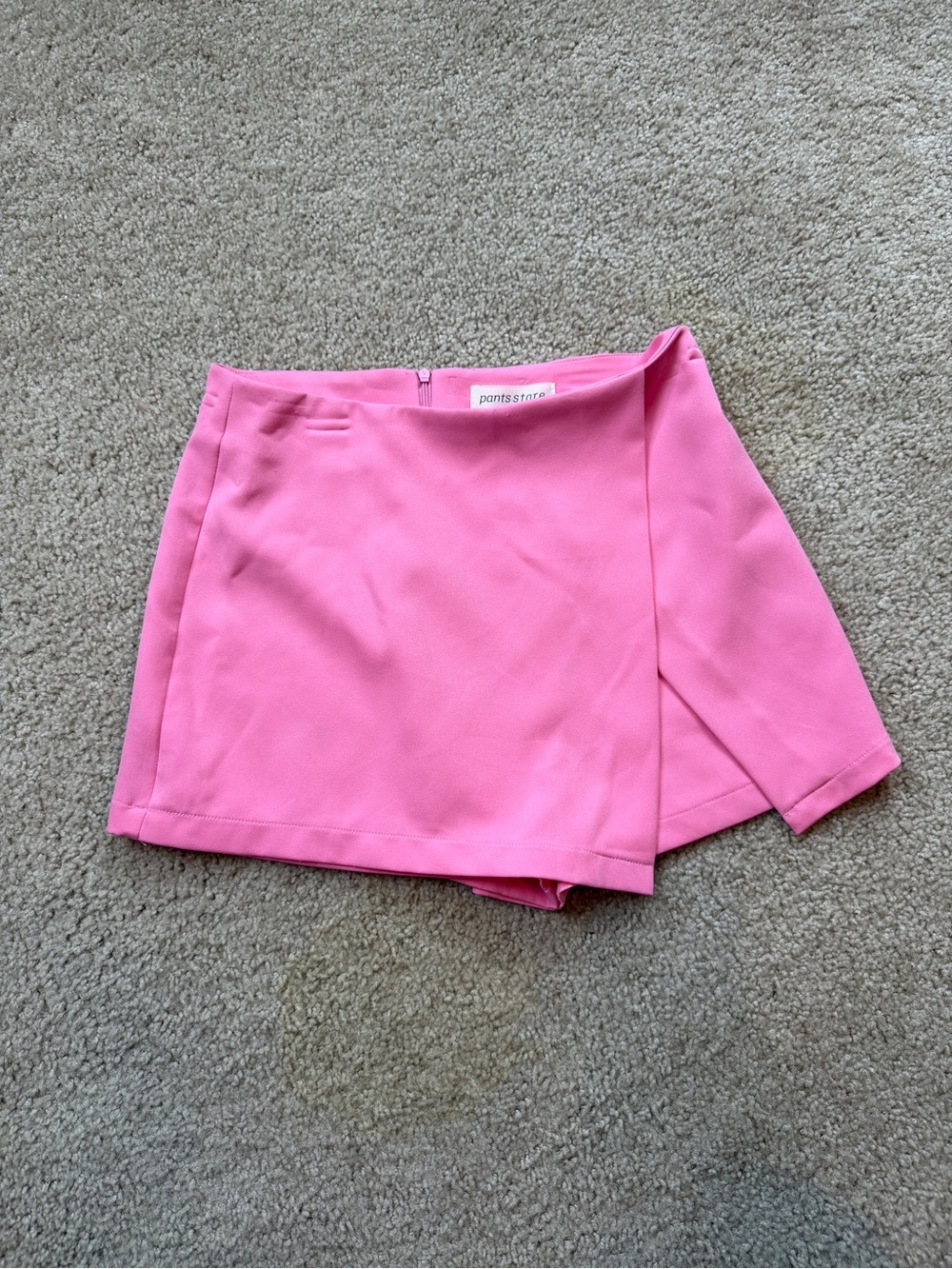 The Pant’s Store Pink Wrap-Front Women’s Shorts Skort